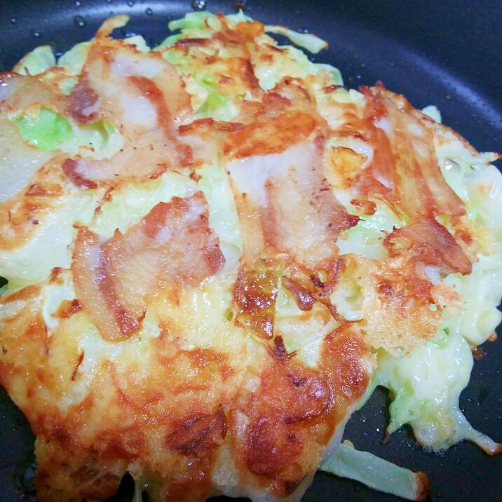 【豚餅チーズ】豚玉お好み焼き餅チーズ入り